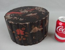 boite japonaise en bois laqué