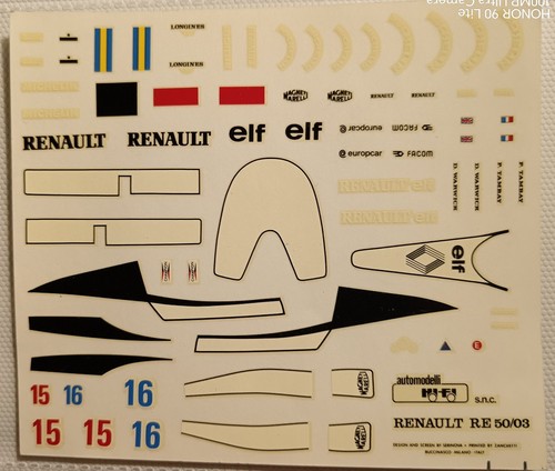 Decal renault 50 03 - renault, 50/03