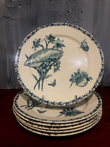 Assiettes plates décor - assiettes, de