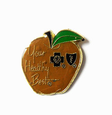 Pin's Manger une pomme santé Your healty best