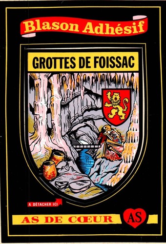 Carte postale blason - carte,