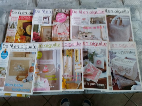 Lot revues points de x - points,
