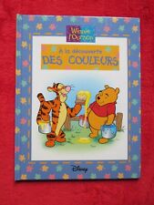 Livre Enfant Winnie L'ourson à la Découverte des Couleurs Disney Apprendre 