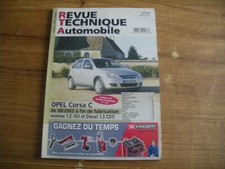 REVUE TECHNIQUE OPEL CORSA C
