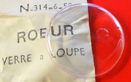 Verre pour montre - montre, loupe