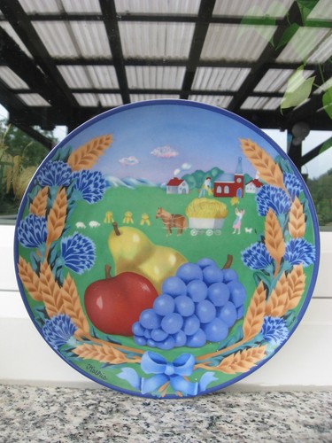 Assiette decoration - de,