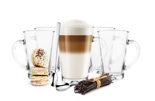 6 Late Macchiato Verres 300 ML
