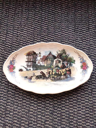 Ancien ravier faïence - ravier, de