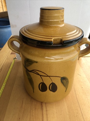 Pot olives ancien - a,
