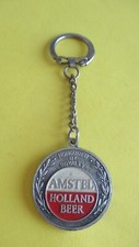 porte clé vintage bière Amstel Holland beer