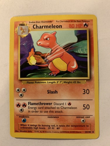 Charmeleon base set 102 - base, nm