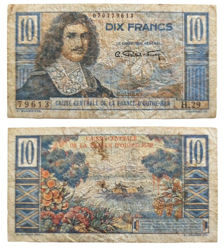 Francs 1947 afrique - 10,