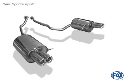 Fox inox sport échappement - fox,
