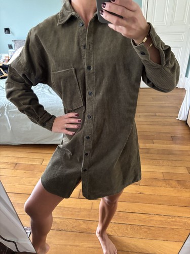 Zara robe chemise femme