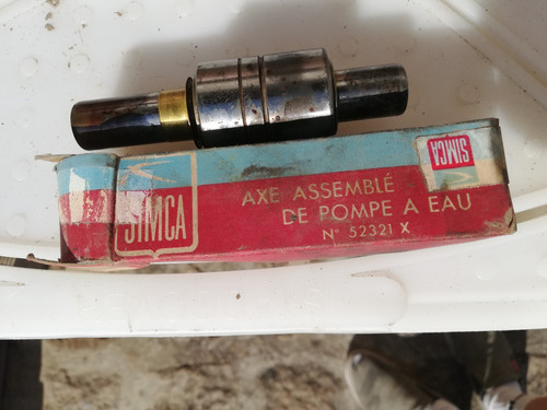 Axe pompe eau prémonté - pompe,