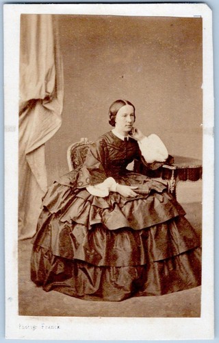 Cdv 1860 louise - 1860,