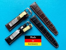 Bracelet En Cuir Alligator Pour IWC Pilote 20 21Mm Marron, Noir / 71