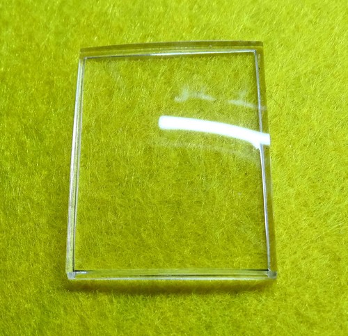 Verre montre rectangle 24 - rectangle, 22