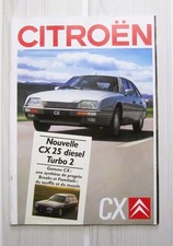 Magazine CITROËN CX modèle 1988