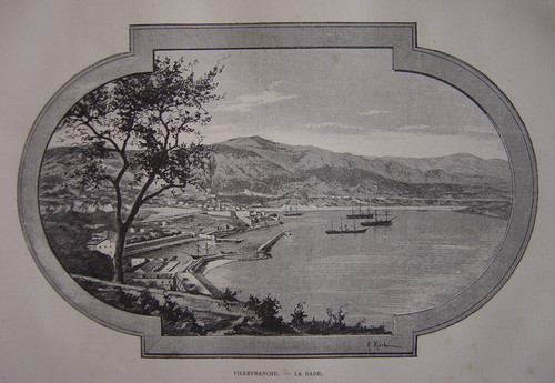 Gravure rade de - de, la