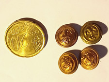 4 petit Boutons Militaire