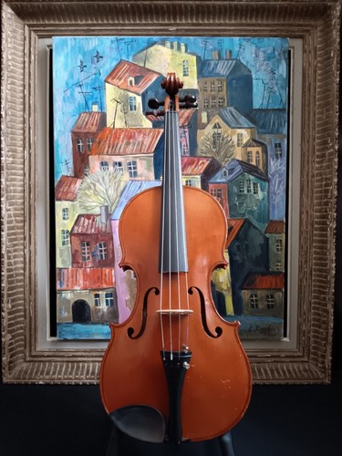 Old french violin 4 - old, 4/4
