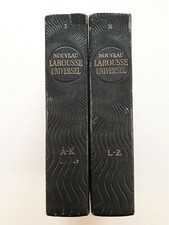 NOUVEAU LAROUSSE UNIVERSEL TOME 1 et 2 PAUL AUGE 