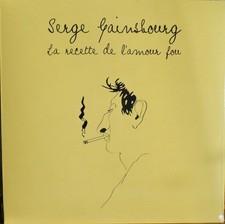Serge Gainsbourg La Recette De L'Amour Fou - LP 33T