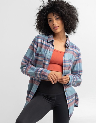Rip curl flannel shirt top - curl,