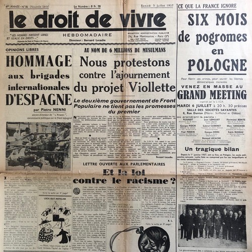 Journal droit vivre - de,