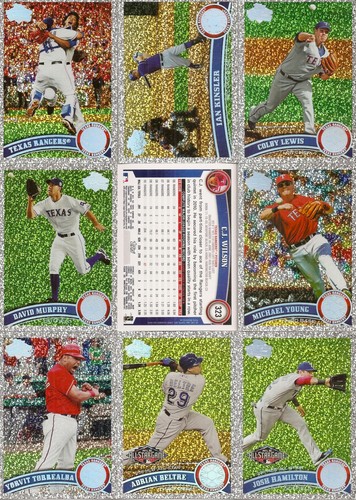 2011 topps diamond texas - topps,