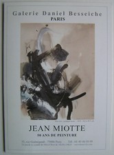 JEAN MIOTTE  - Carton d invitation - 2006