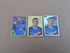 STICKERS PANINI Kylian MBAPPE CARREFOUR  2018  (gold and silver 54 + 53)