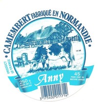 etiquette fromage  camembert export GRETEL-JORT