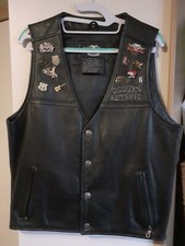 Gilet Cuir Harley Davidson