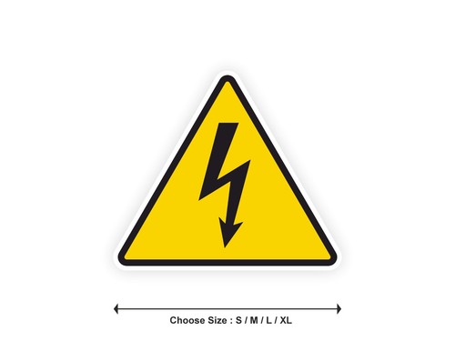 Sticker panneau danger - sticker,