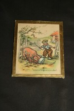 Gravure sous verre Germaine