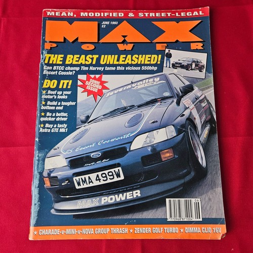Max power magazine june 1993 - magazine,