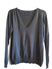 ZADIG & VOLTAIRE pull fin col v  taille  M