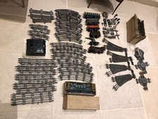 Gros lot JEP éch O rails locos wagons transfos, à restaurer ou pièces détachées