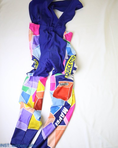 Santini mapei vintage cycling - mapei,