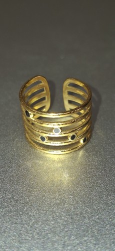 Trendy adjustable ring - trendy,