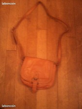 Petit sac beige fonce femme