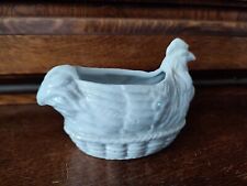 Boite Bibelot Poule Porcelaine - Déco Campagne Ferme Oeuf