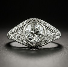 Bague de fiançailles en or