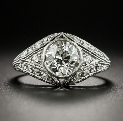 Bague fiançailles or - de,