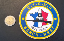 Autocollant Armée/ club de tir des CADRES MILITAIRES de RESERVES (cote D Azur)