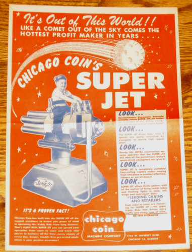 Super jet rocket - kiddie, ride