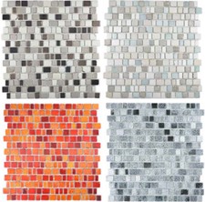 Carreaux De Mosaïque En Verre