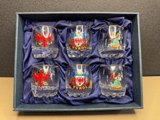 Coffret de 6 verres à liqueur / shooters TYROL Autriche collection vintage